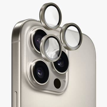GRIPP Focal Camera Lens Protector 3N1 Compatible with Apple iPhone 16 Pro Max - Natural Titanium