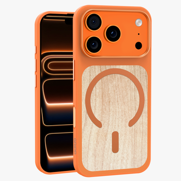 GRIPP Oak Apple iPhone 17 Pro Max MagSafe Case with 8ft Drop Tested - Orange