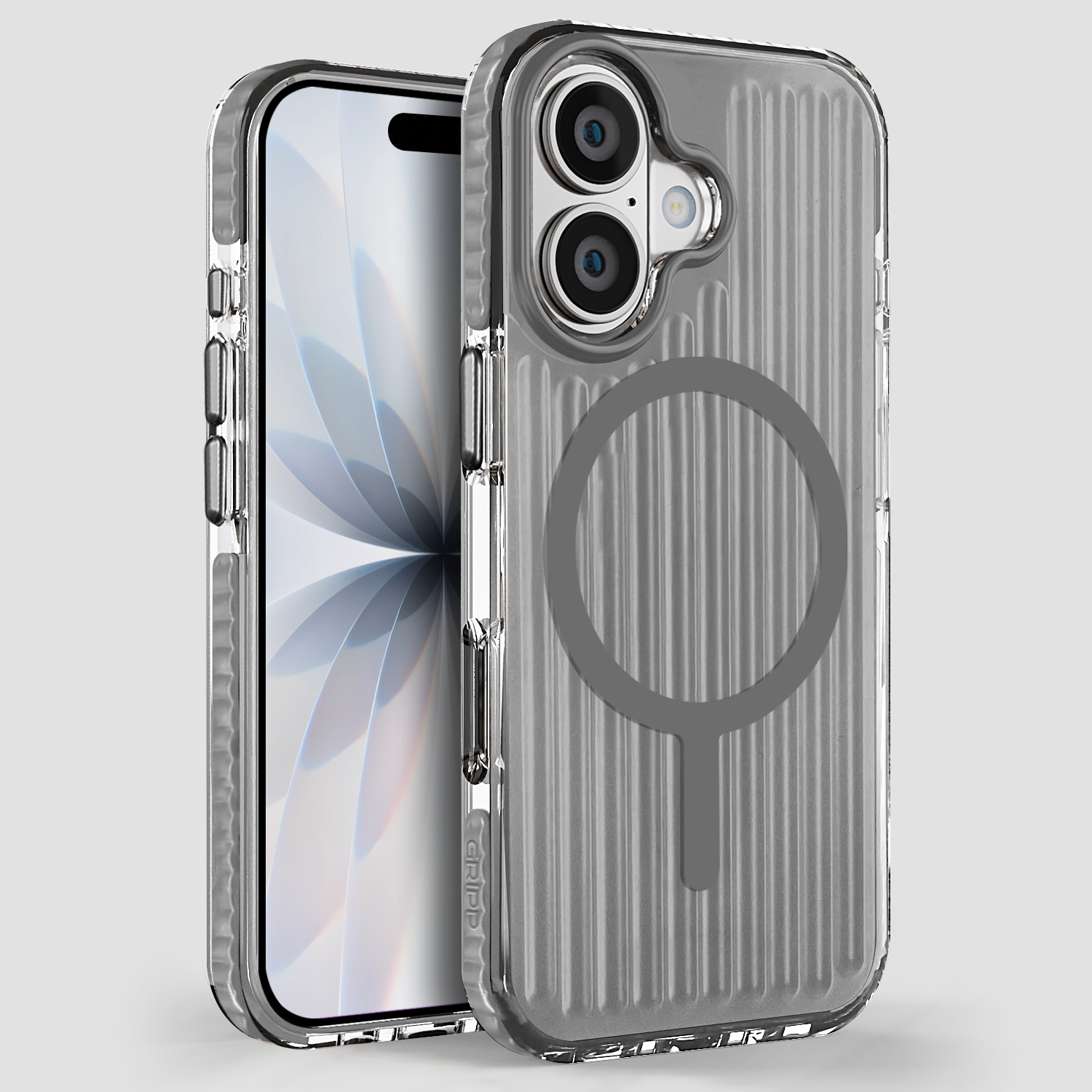 GRIPP Armor Apple iPhone 17 MagSafe Case with 12ft Drop Tested - Grey
