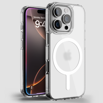 GRIPP Ice Frost Apple iPhone 16 Pro MagSafe Case with 5ft Drop Tested - Clear Frost