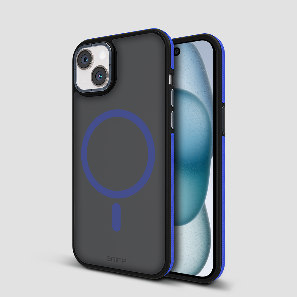 GRIPP Raigor Apple iPhone 15 Plus (6.7"/17.02cm) with MagSafe Case - Blue