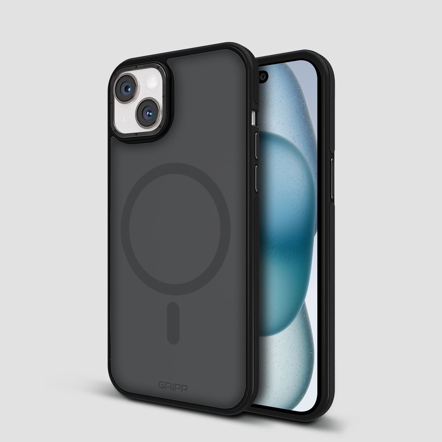 GRIPP Raigor Apple iPhone 15 Plus (6.7"/17.02cm) with MagSafe Case - Black