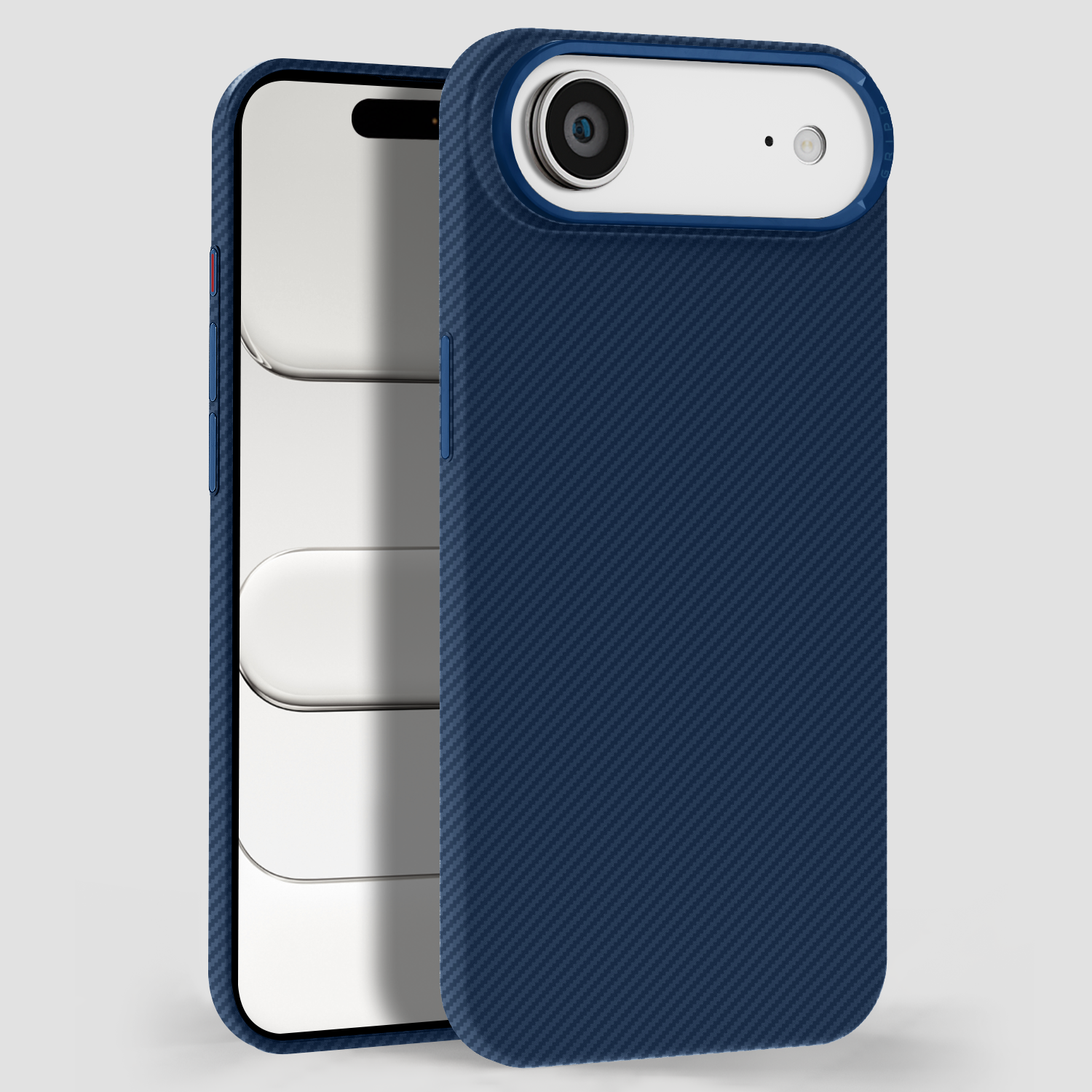 GRIPP Carbon Slim Apple iPhone Air MagSafe Case - Blue