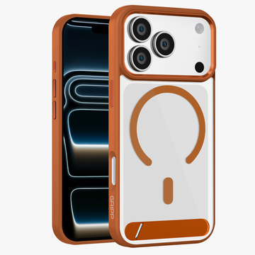 GRIPP Clarion MagStand Apple iPhone 17 Pro MagSafe Case with 8ft Drop Tested - Orange