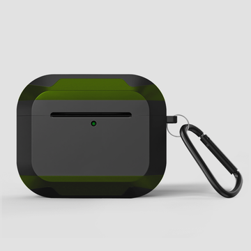 GRIPP Elegance Apple AirPods Pro (3rd Generation) Case with Carabiner Hook - Green