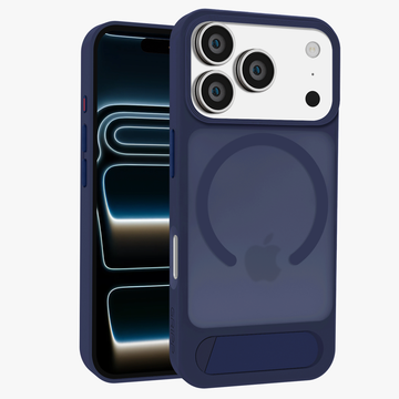 GRIPP Bolt MagStand Apple iPhone 17 Pro MagSafe Case with 8ft Drop Tested - Blue