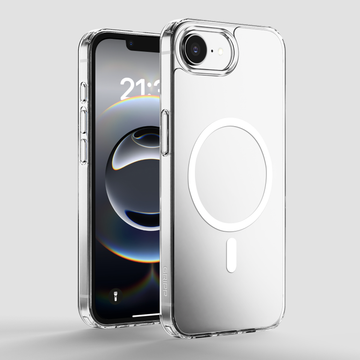 GRIPP Clear Apple iPhone 16e (6.1") with MagSafe Case - Clear