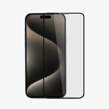 GRIPP Dust Proof 3D Tempered Glass for Apple iPhone 15 Pro
