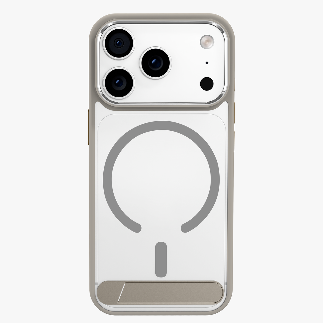 GRIPP Clarion MagStand Apple iPhone 18 Pro Max MagSafe Case with 8ft Drop Tested - Grey