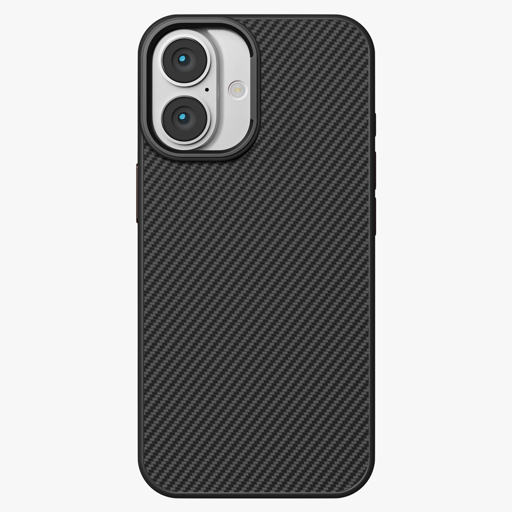 GRIPP Carbon Apple iPhone 16 Plus MagSafe Case with 6ft Drop Tested - Black