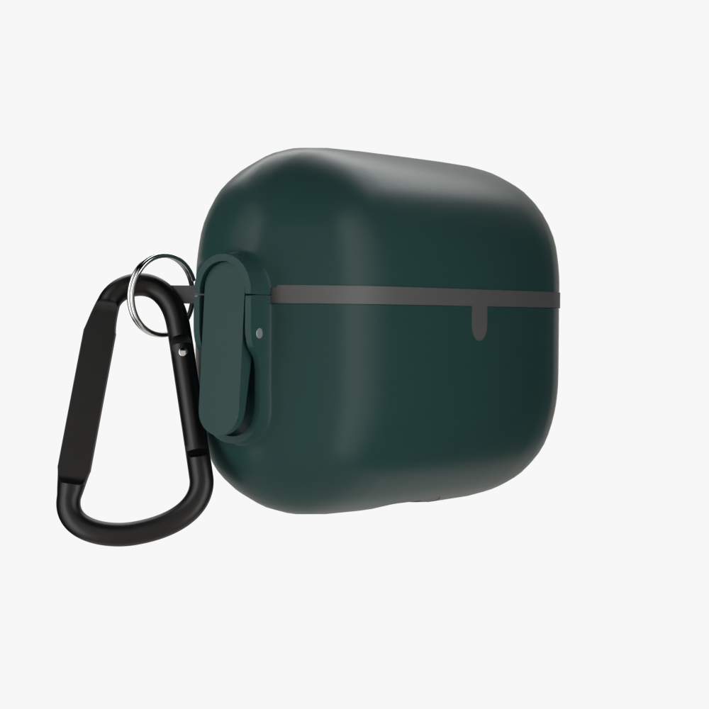 GRIPP Elite Apple AirPods Pro (2nd Generation) Case with Carabiner Hook - Green