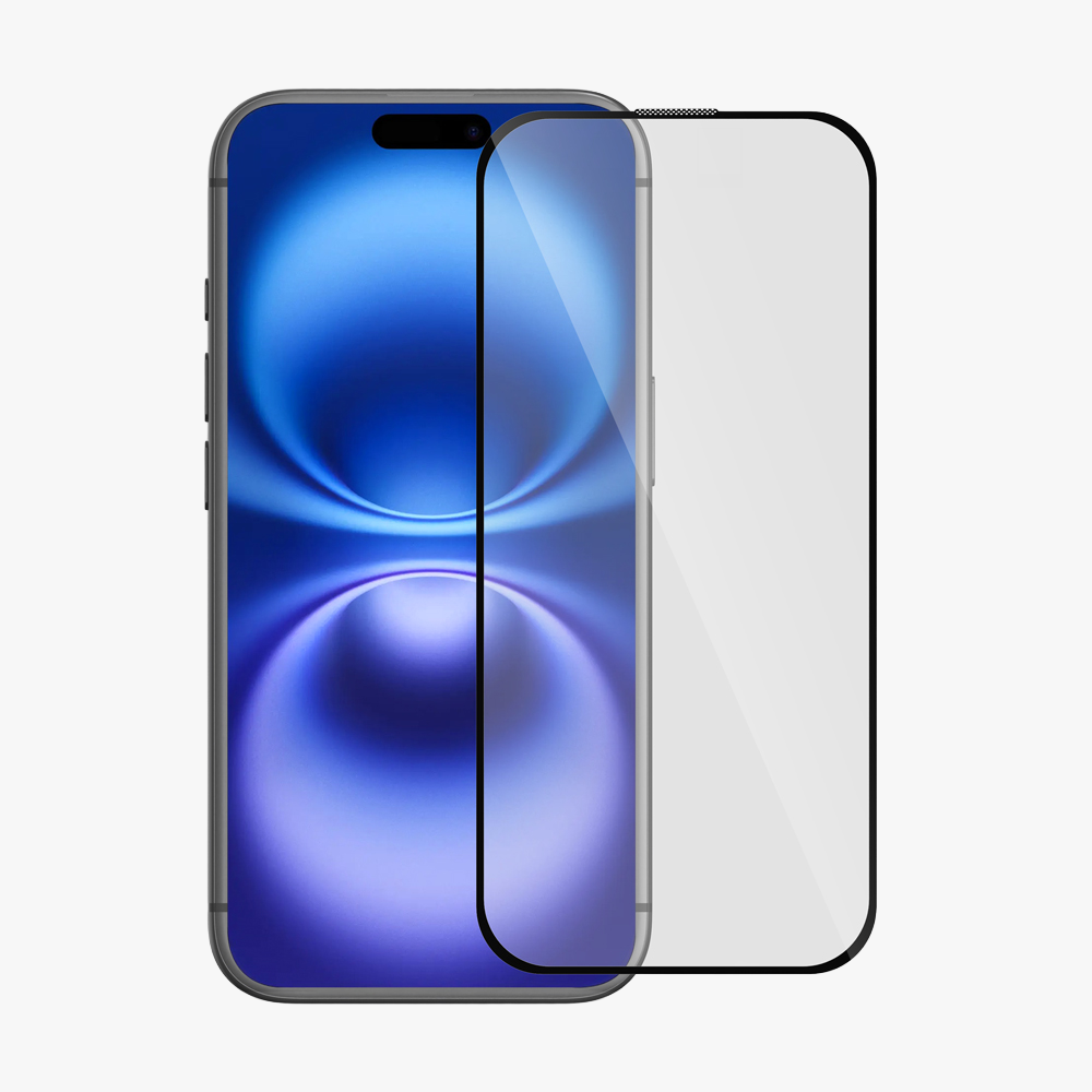 GRIPP Dust Proof 3D Tempered Glass for Apple iPhone 16