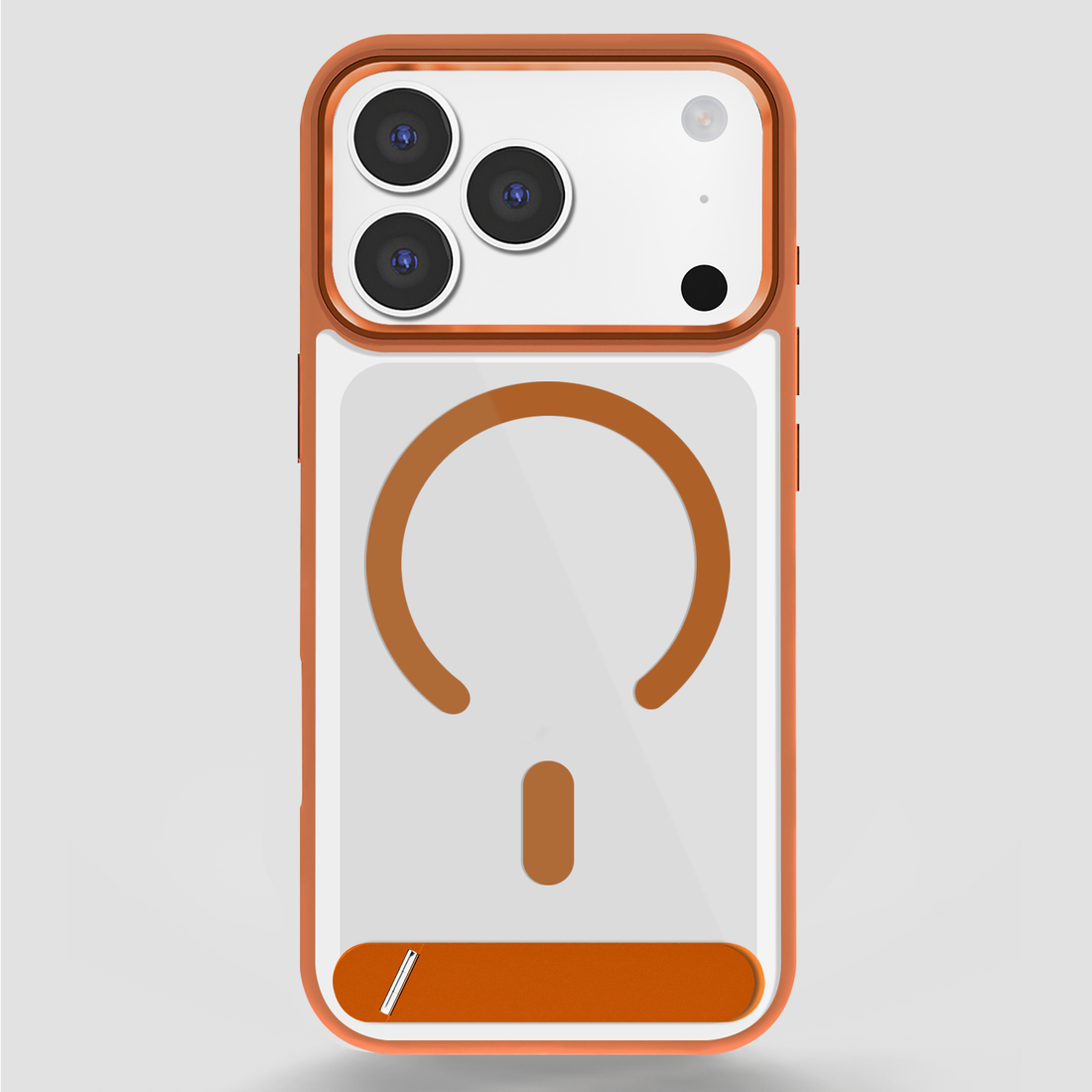 GRIPP Clarion MagStand Apple iPhone 17 Pro Max MagSafe Case with 8ft Drop Tested - Orange