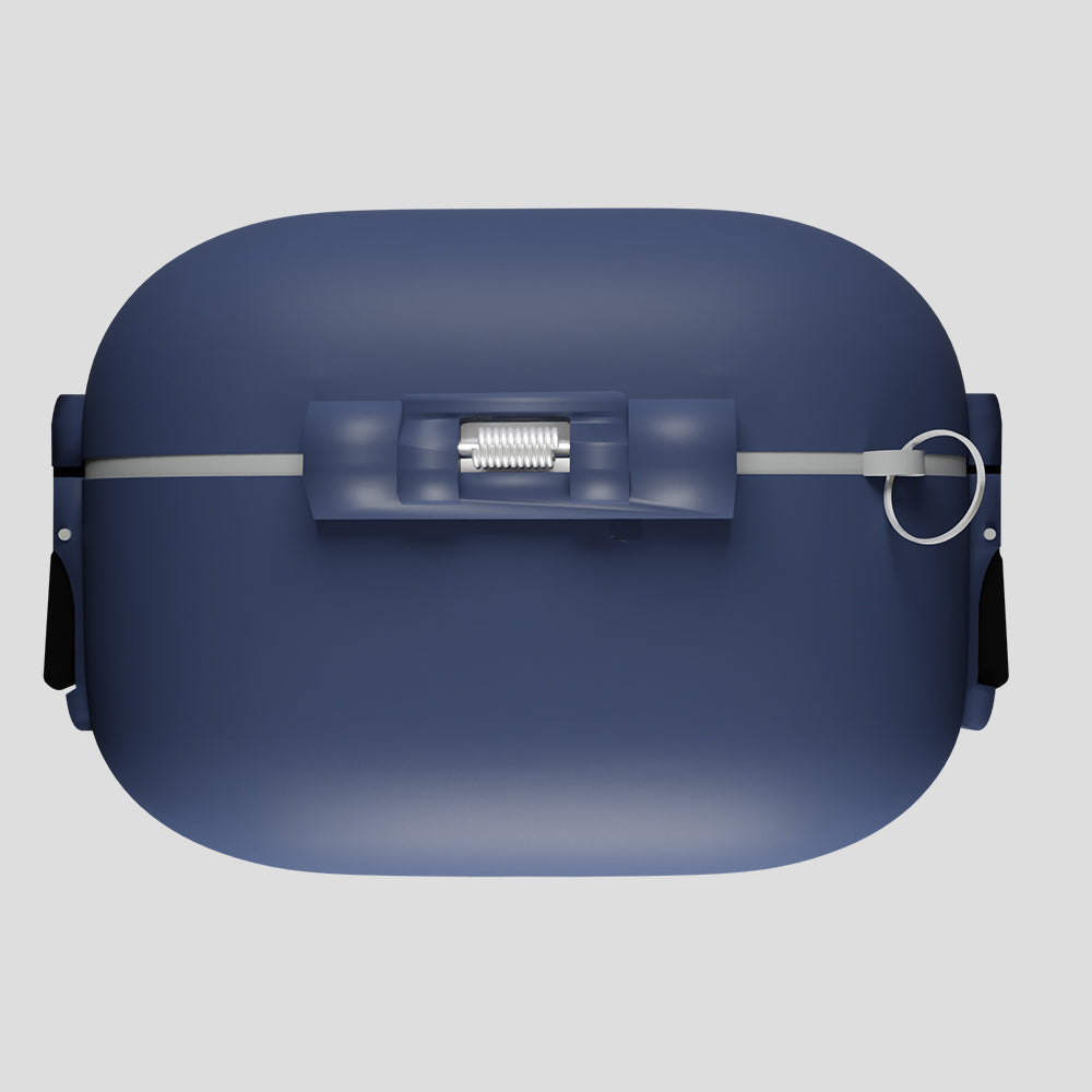 GRIPP Elite Apple AirPods Pro (2nd Generation) Case with Keyring Hook - Blue