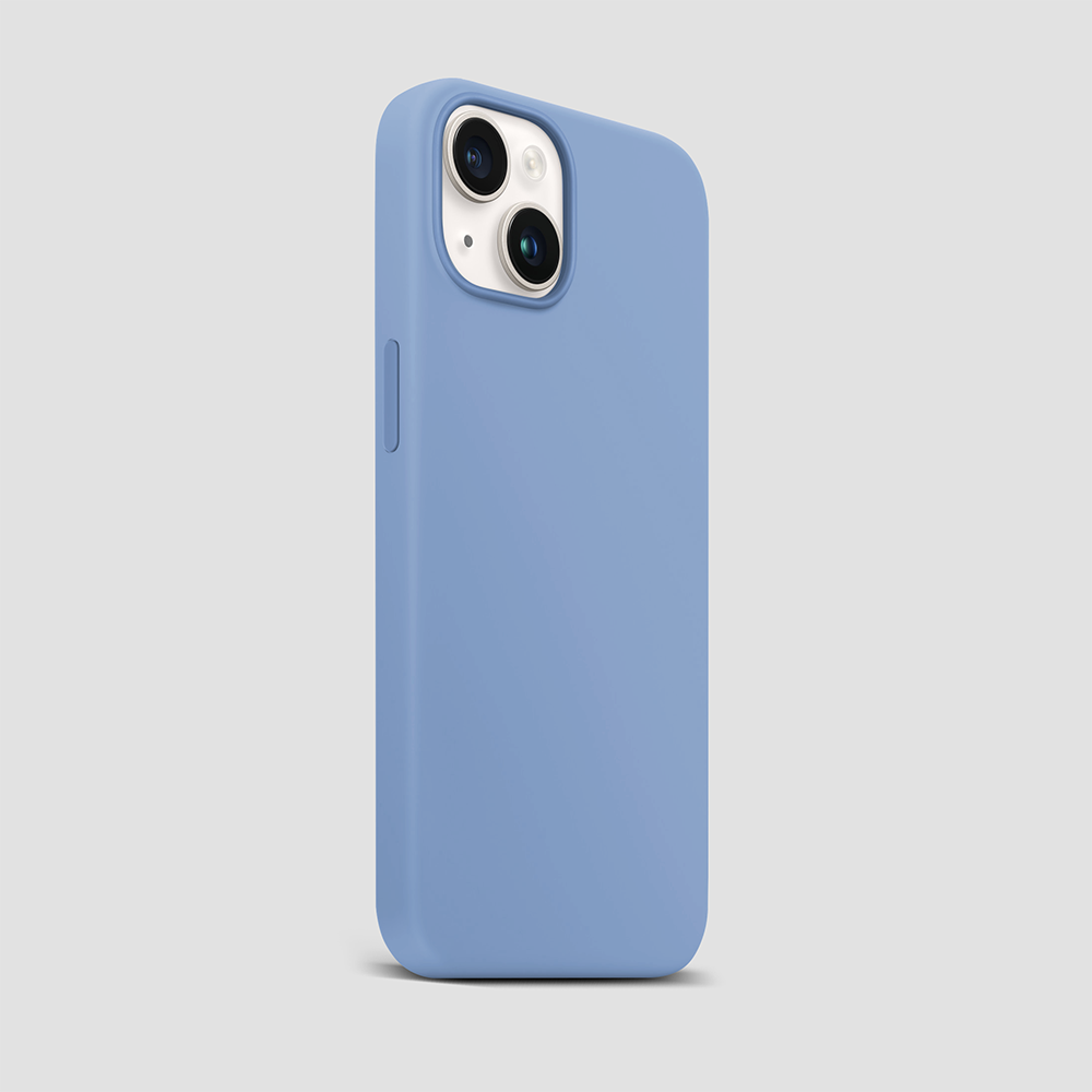 GRIPP Rubon Apple iPhone 15 Plus with MagSafe Case - Sierra Blue