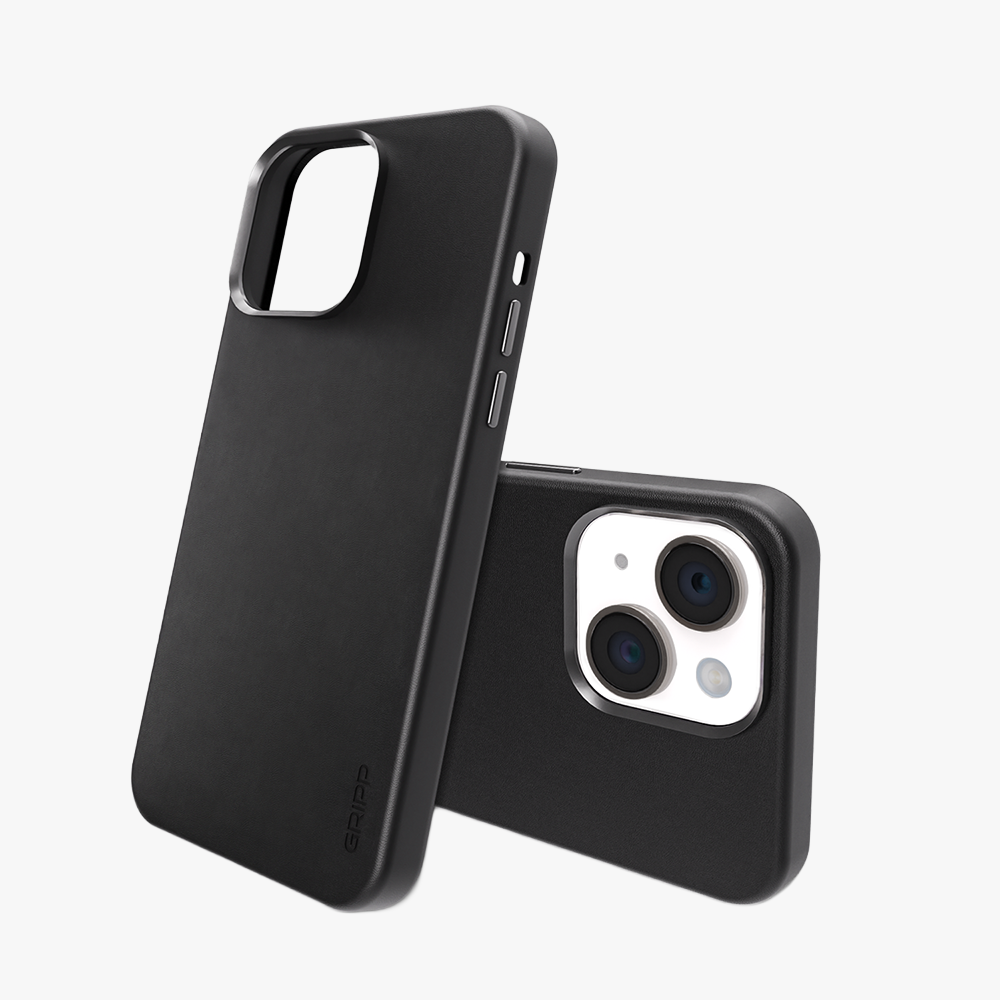 GRIPP Vintage Apple iPhone 15 Plus MagSafe Case with 6ft Drop Tested - Black
