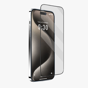 GRIPP Matte Tempered Glass for Apple iPhone 15 Pro Max