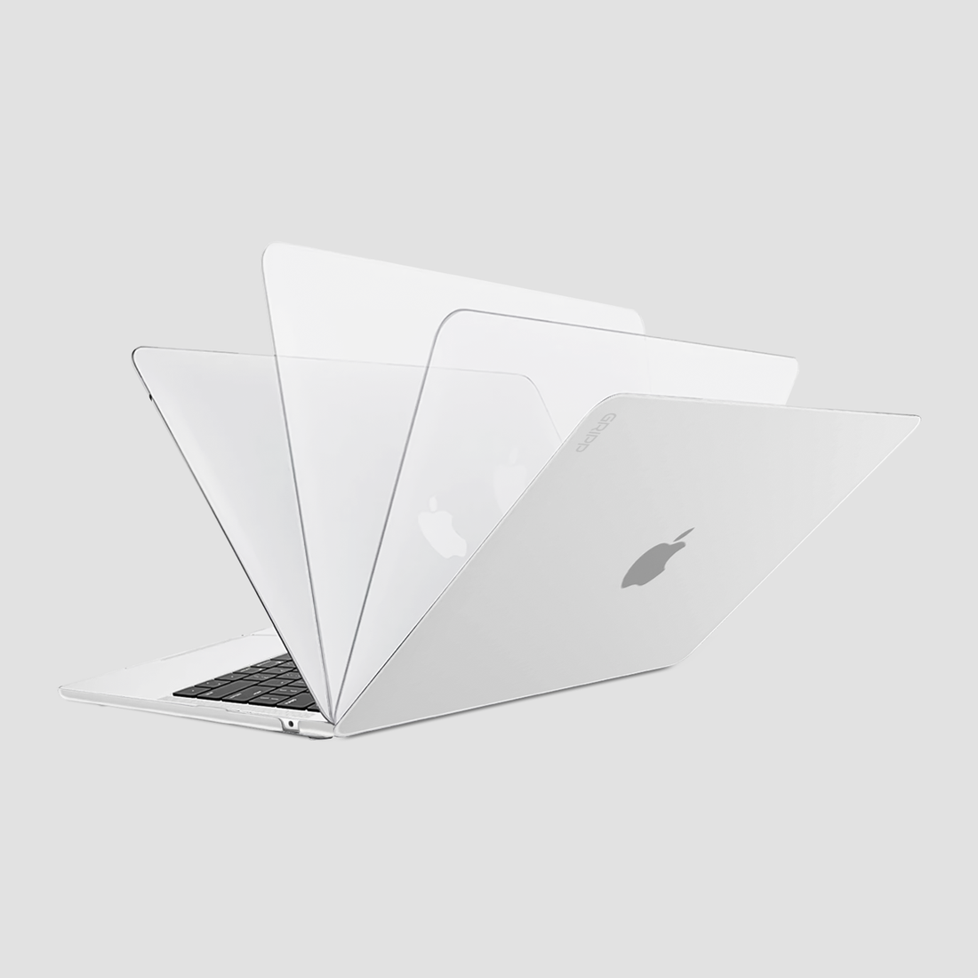 GRIPP Compaq Hardshell Case for Apple MacBook Air 15" / 38.10 cm (2023-2025) - Frost