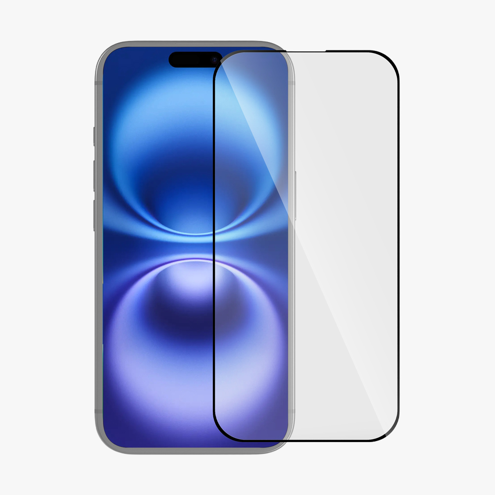 GRIPP Dust Proof 3D Tempered Glass for Apple iPhone 16 Plus
