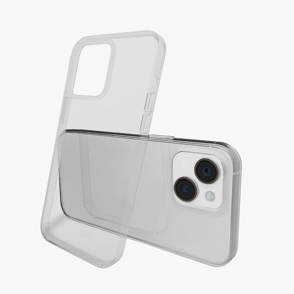 GRIPP Clear Apple iPhone 15 Plus Case with 6ft Drop Tested - Clear