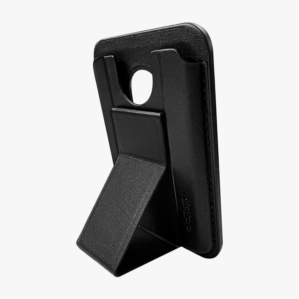 GRIPP MagSafe Wallet Card Holder With Stand - Black