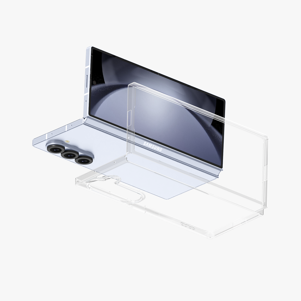 GRIPP Clear Samsung Galaxy Z Fold 5 Case with 6ft Drop Tested - Clear