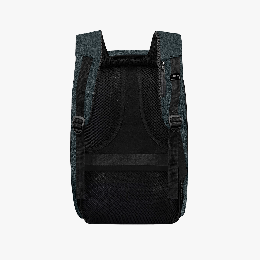 GRIPP Venza Backpack Upto 15" / 38.10 cm MacBook/Laptop - Black/Green