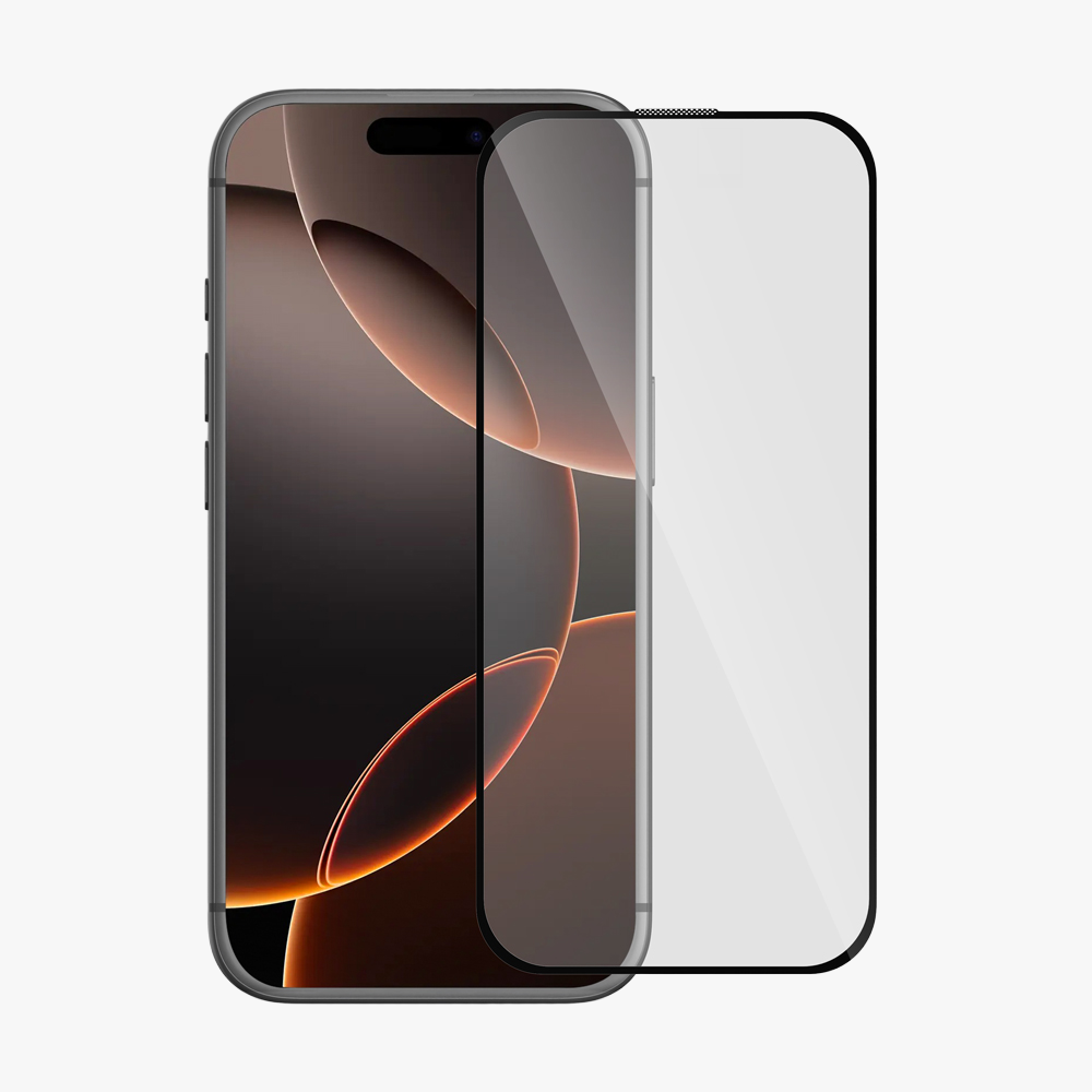 GRIPP Dust Proof 3D Tempered Glass for Apple iPhone 16 Pro Max