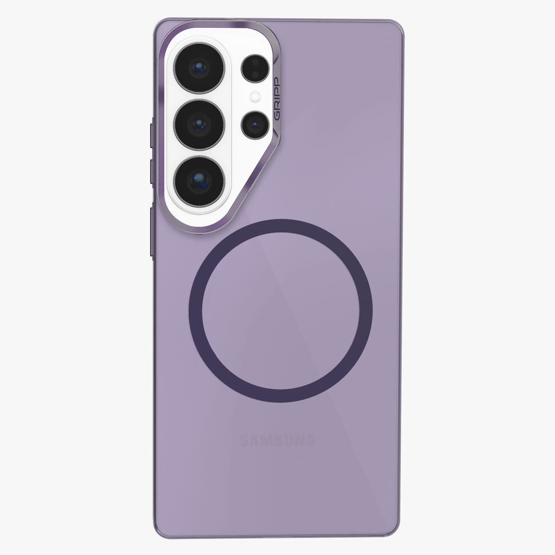 GRIPP Glam Clear Samsung Galaxy S26 Ultra MagSafe Case - Purple