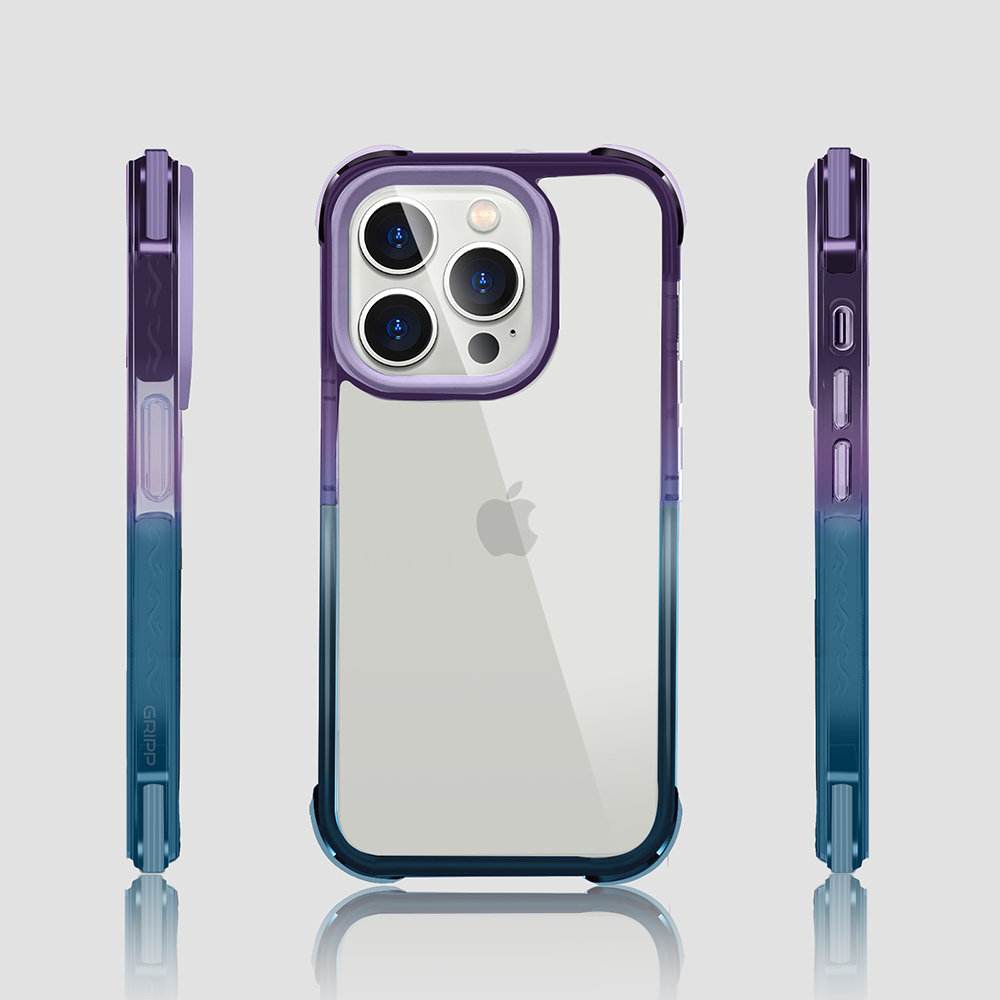 GRIPP Evo Apple iPhone 14 Pro Max Case - Blue/Purple