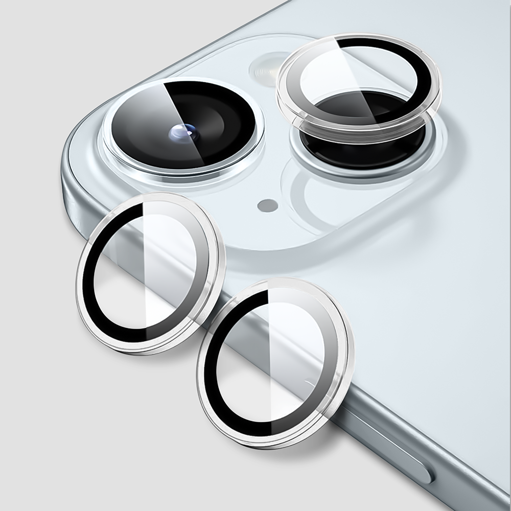 GRIPP Focal Camera Lens Protector 2N1 Compatible with Apple iPhone 15 Plus - Transparent