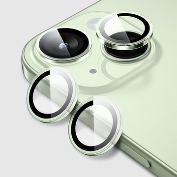 GRIPP Focal Camera Lens Protector 2N1 Compatible with Apple iPhone 15 Plus - Light Green