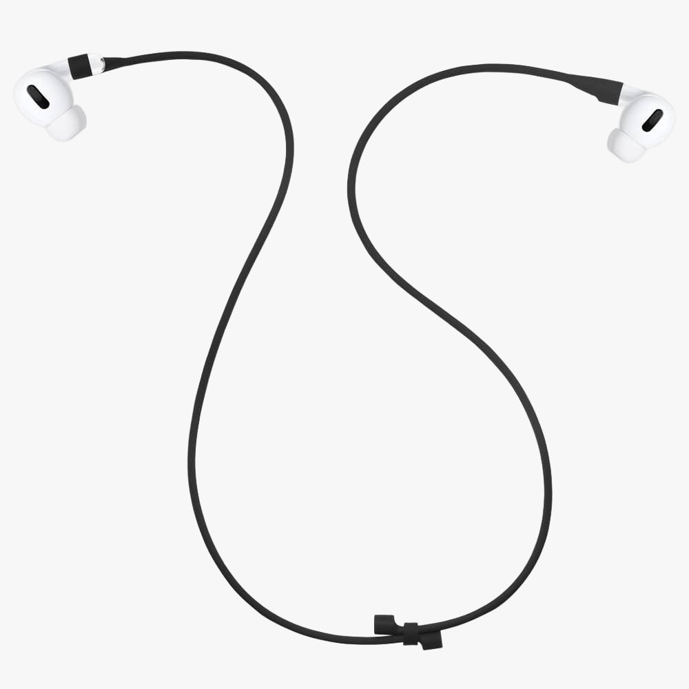 GRIPP Rubon Apple AirPods Pro (1st Generation) Case with Carabiner - Black