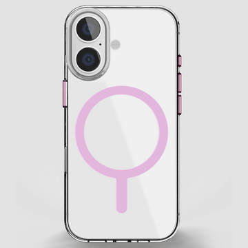 GRIPP Clear Xtreme Apple iPhone 16 Plus (6.7"/17.02cm) with MagSafe Case - Pink