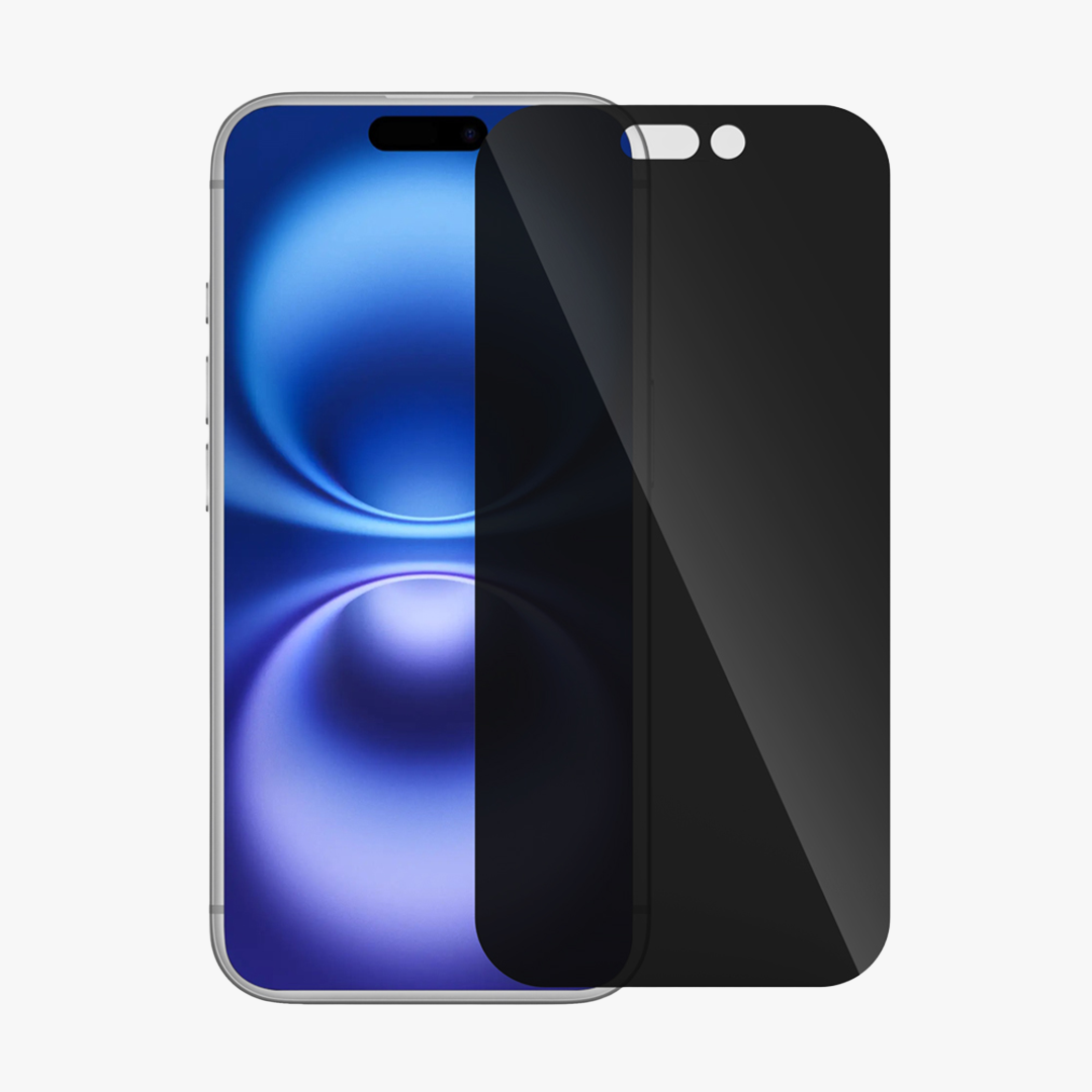 GRIPP 360° Privacy Tempered Glass for Apple iPhone 16 Plus