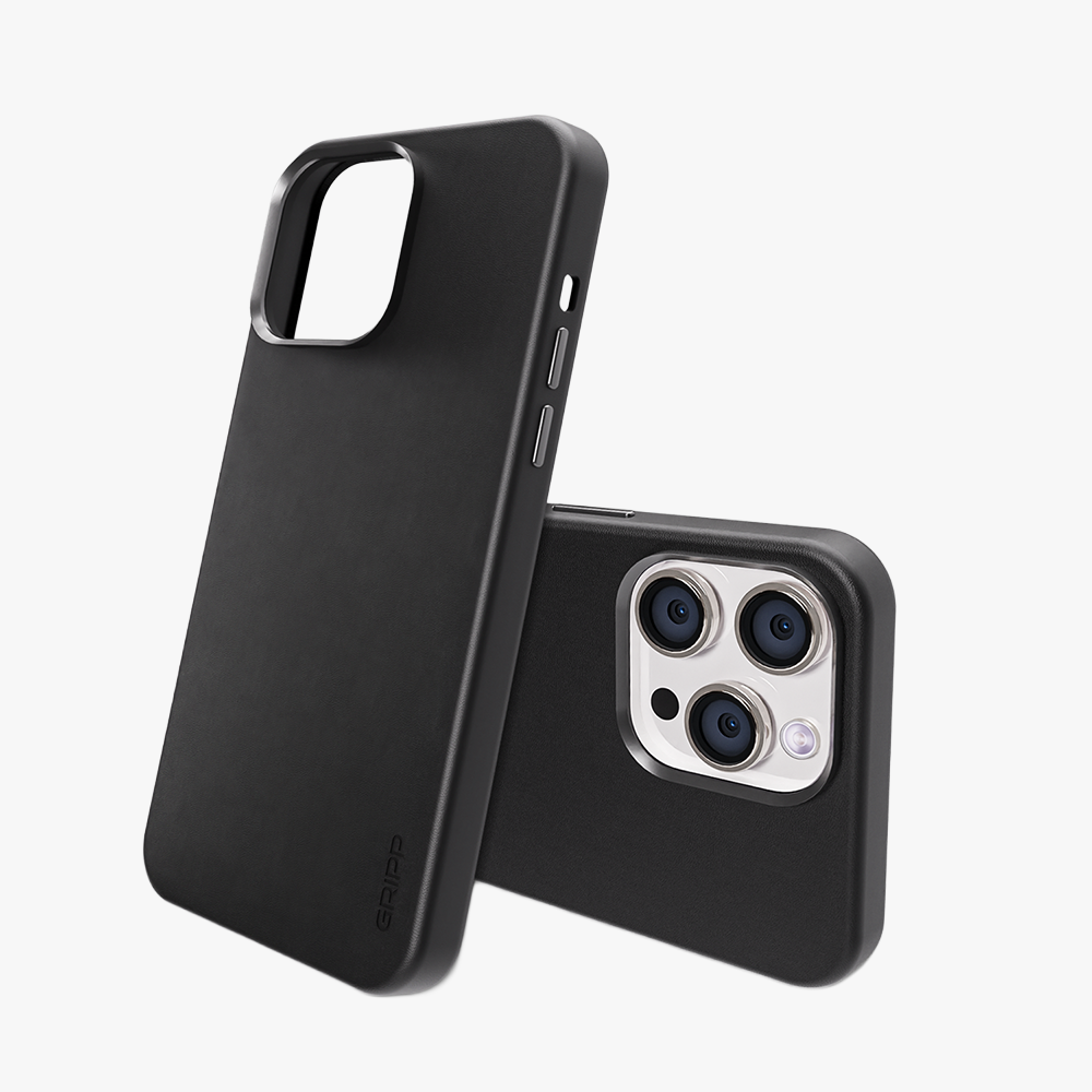 GRIPP Vintage Apple iPhone 15 Pro MagSafe Case with 6ft Drop Tested - Black