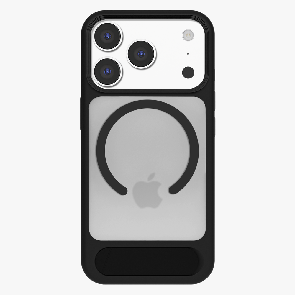 GRIPP Bolt MagStand Apple iPhone 17 Pro Max MagSafe Case with 8ft Drop Tested - Black