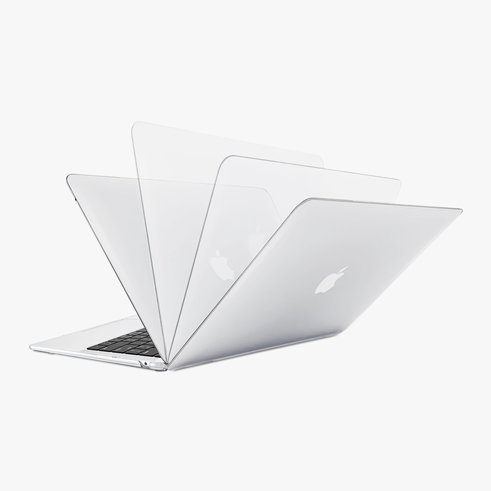 GRIPP Compaq Hardshell Case for Apple MacBook Air 13" / 33.02 cm (2022-2025) - Clear