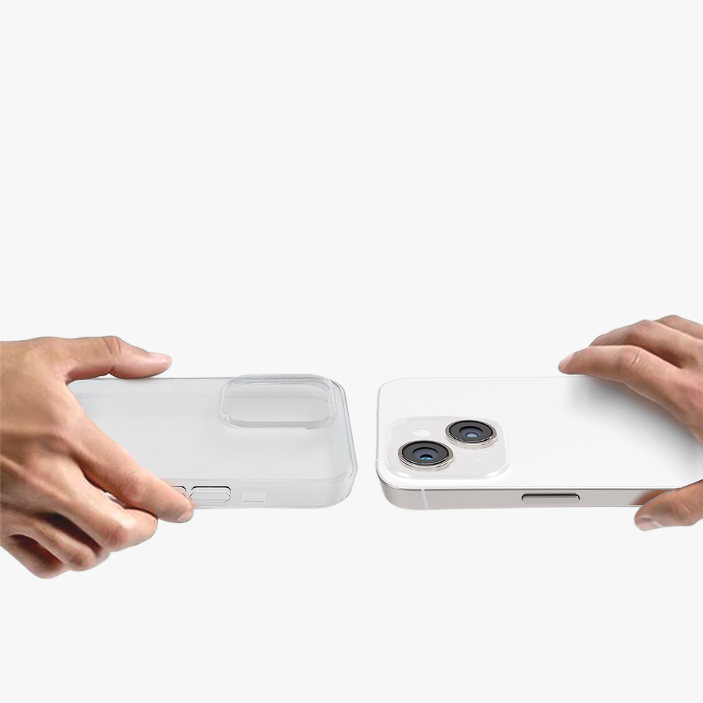 GRIPP Ice Frost Apple iPhone 15 Plus Case with 5ft Drop Tested - Clear Frost