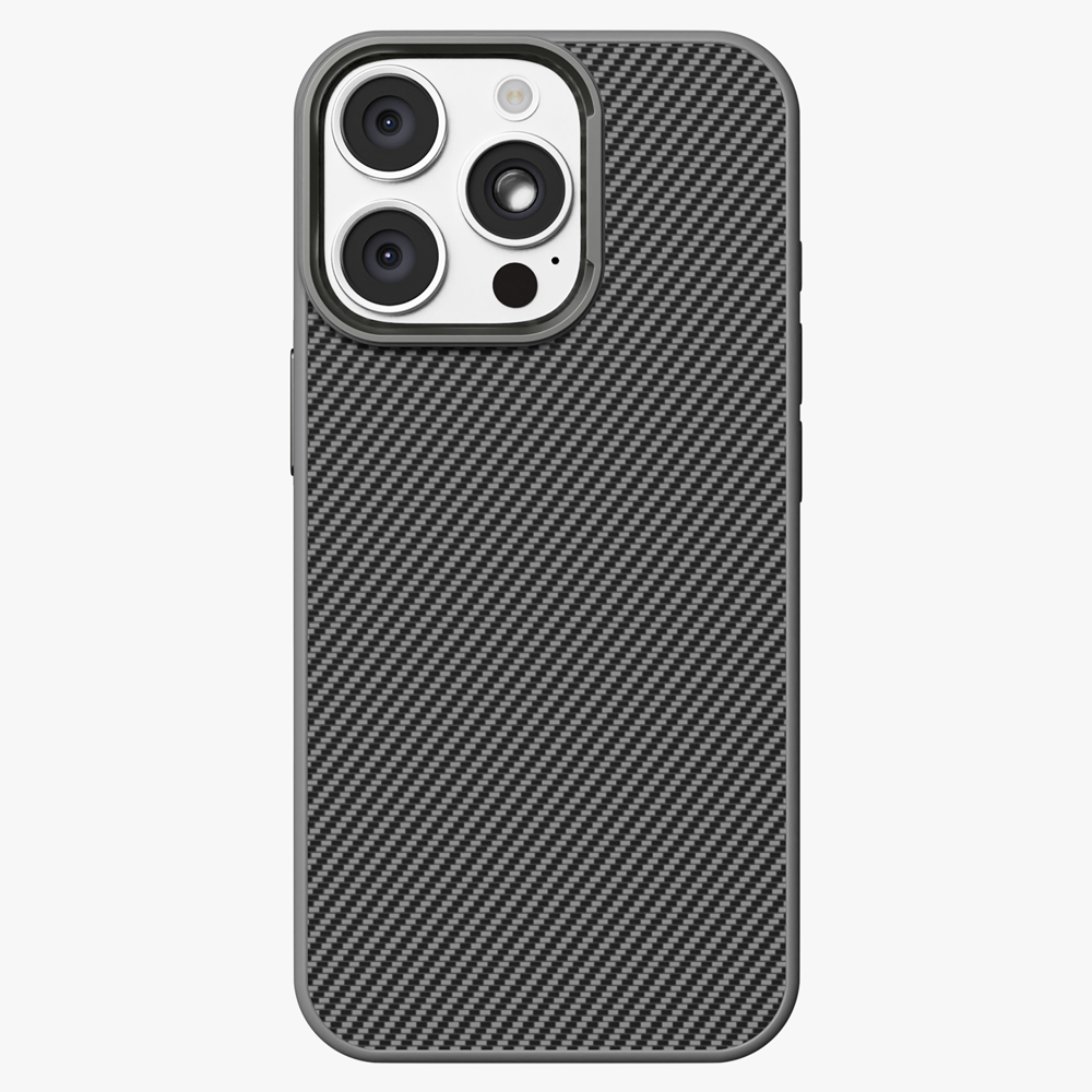 GRIPP Carbon Apple iPhone 16 Pro MagSafe Case with 6ft Drop Tested - Natural Titaniun