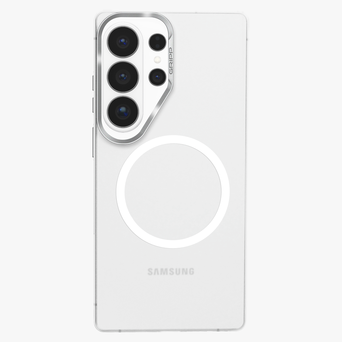 GRIPP Glam Frost Samsung Galaxy S26 Ultra MagSafe Case - White