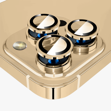 GRIPP Focal Camera Lens Protector 3N1 Compatible with Apple iPhone 14 Pro - Gold