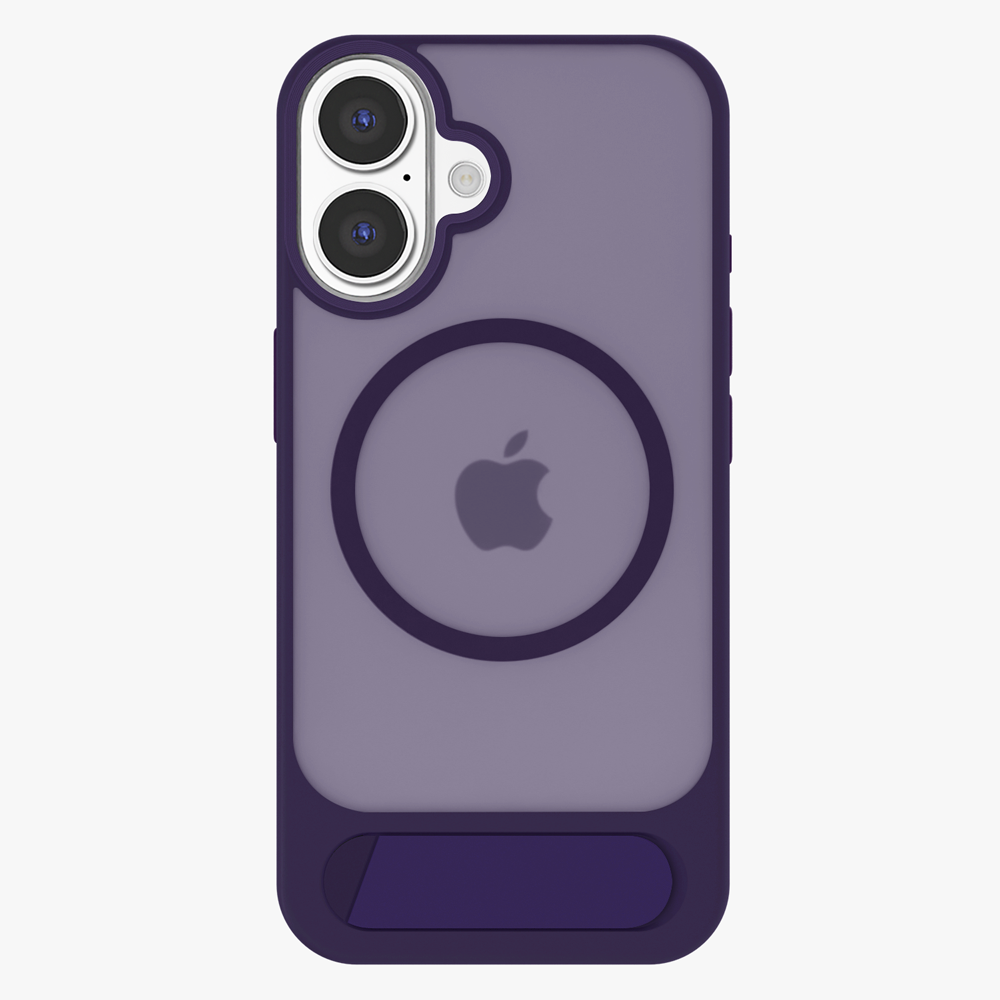 GRIPP Bolt MagStand Apple iPhone 17 MagSafe Case with 8ft Drop Tested - Purple