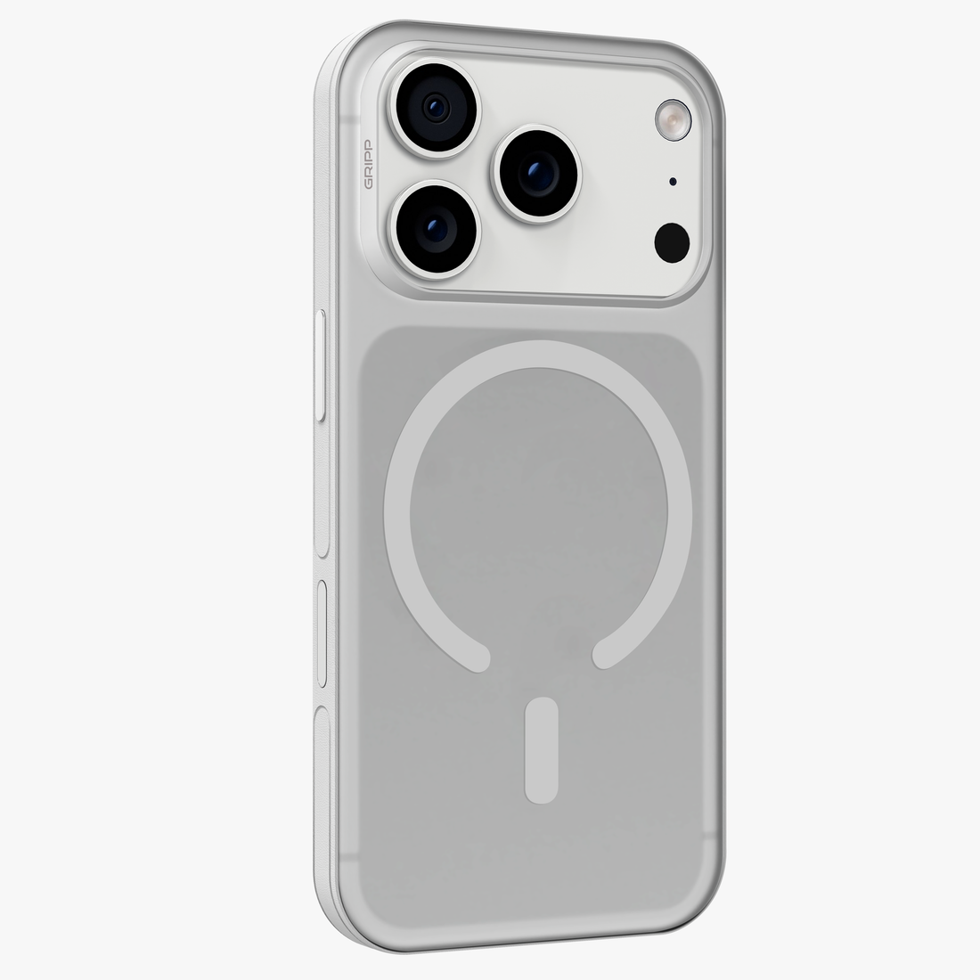 GRIPP Polar Slim Apple iPhone 18 Pro MagSafe Case with 10ft Drop Tested - White