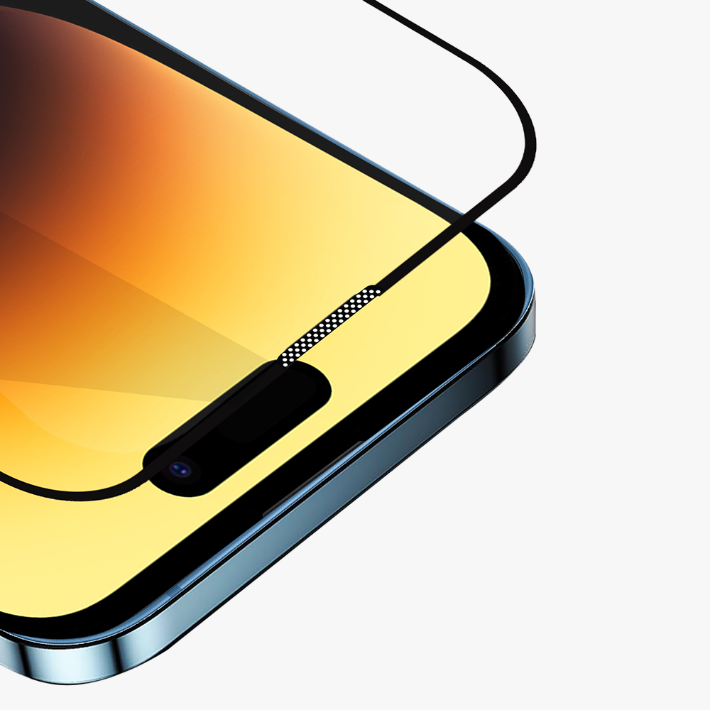 GRIPP Dust Proof 3D Tempered Glass for Apple iPhone 14 Plus