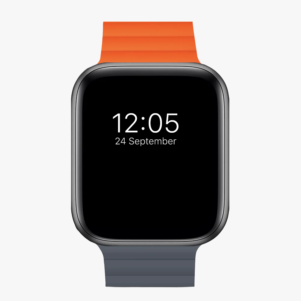 Grey/Orange