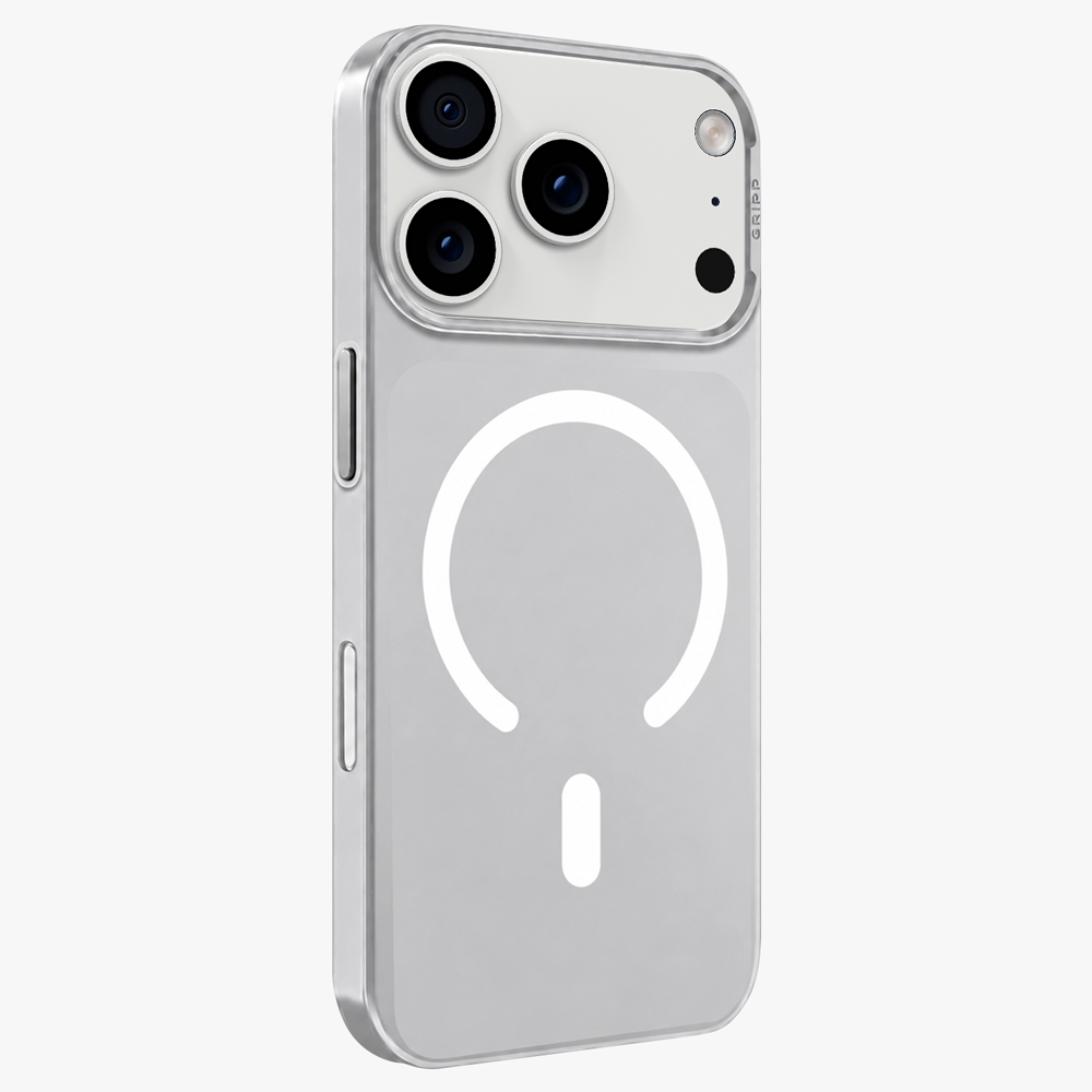 GRIPP Glam Ultra-Slim Apple iPhone 18 Pro MagSafe Case - Frost