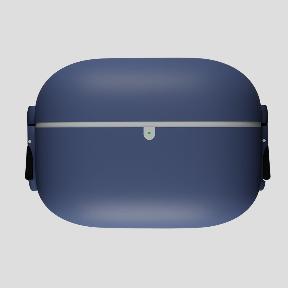 GRIPP Elite Apple AirPods Pro (2nd Generation) Case with Keyring Hook - Blue
