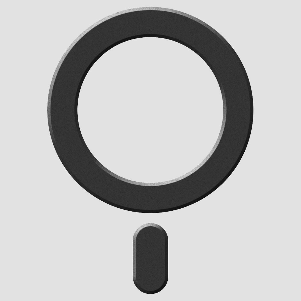GRIPP MagSafe Ring Magnetic Supporter for iPhone - Black