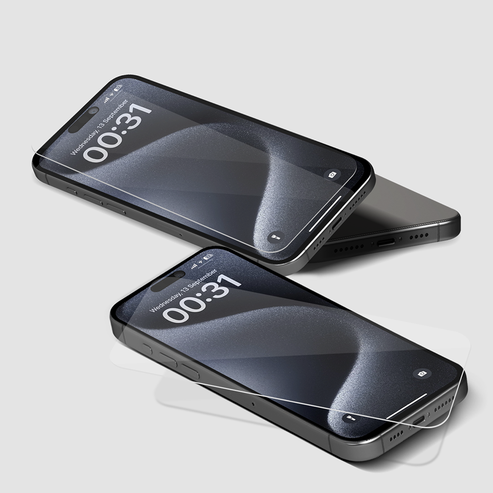 GRIPP 0.3 MM Tempered Glass for Apple iPhone 15 Pro